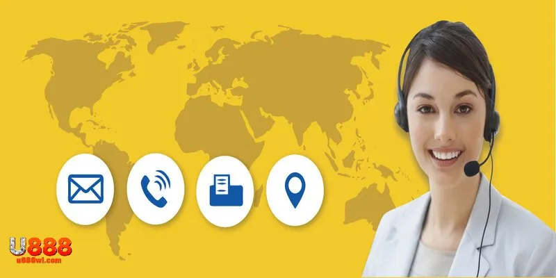 Kênh liên hệ U888 tiện lợi và an toàn